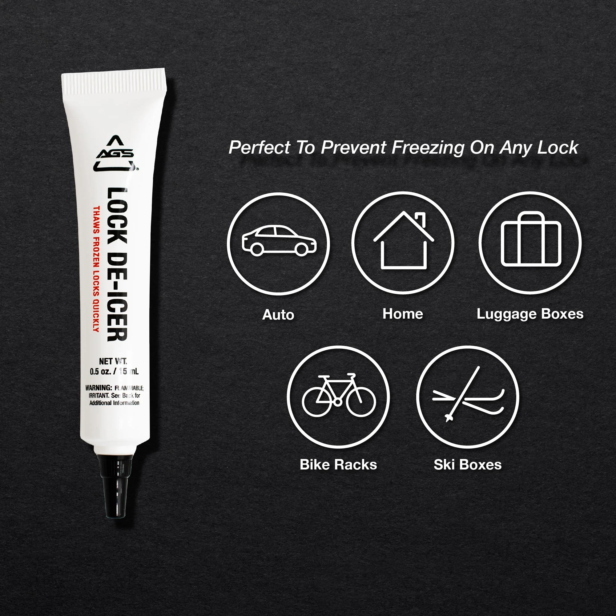 Lock De-Icer, Tube - Image 9