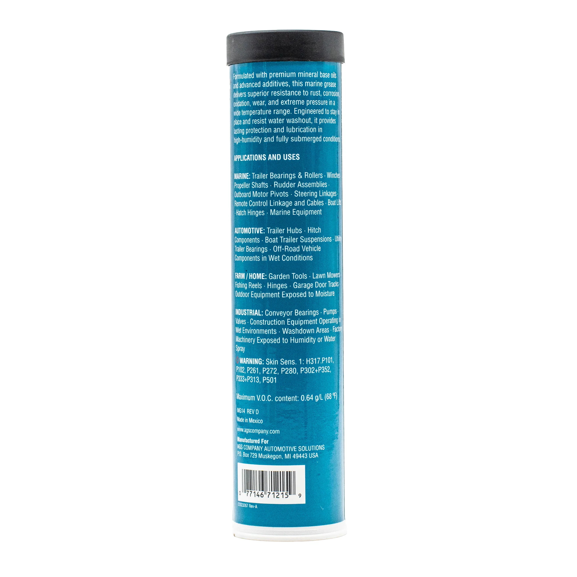 Marine Grease, Cartridge, 14 oz - Image 2