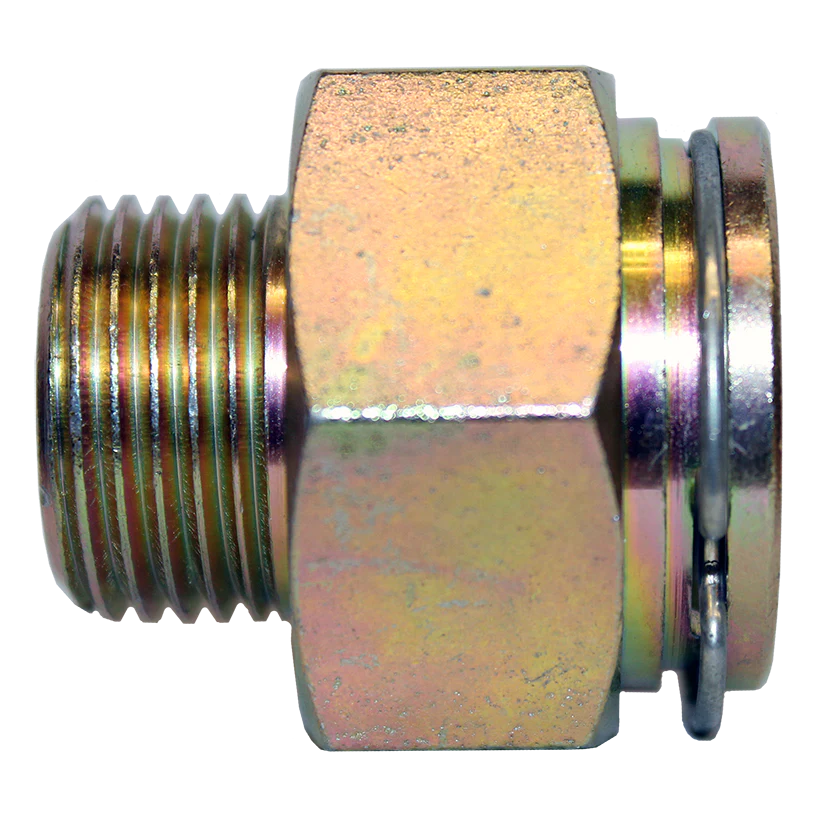 Oil Cooler Line Connector 1/2x14 NPTx18.2mm - Chevrolet 2002-1996, GMC 2002-1996