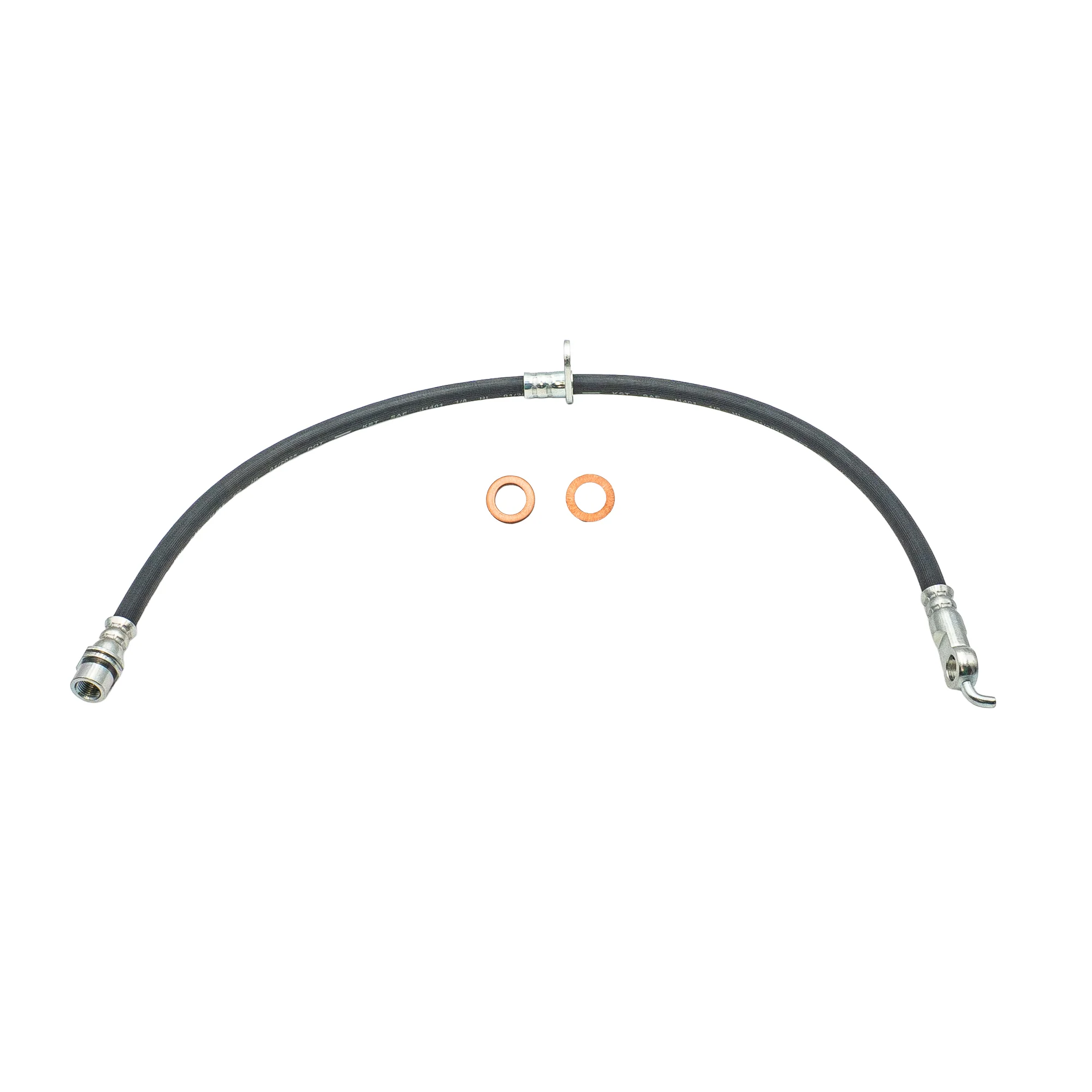 2008-2018 Pontiac Vibe, Toyota Corolla +1 More Front Right Rubber Brake Hose | AGS-KT30531
