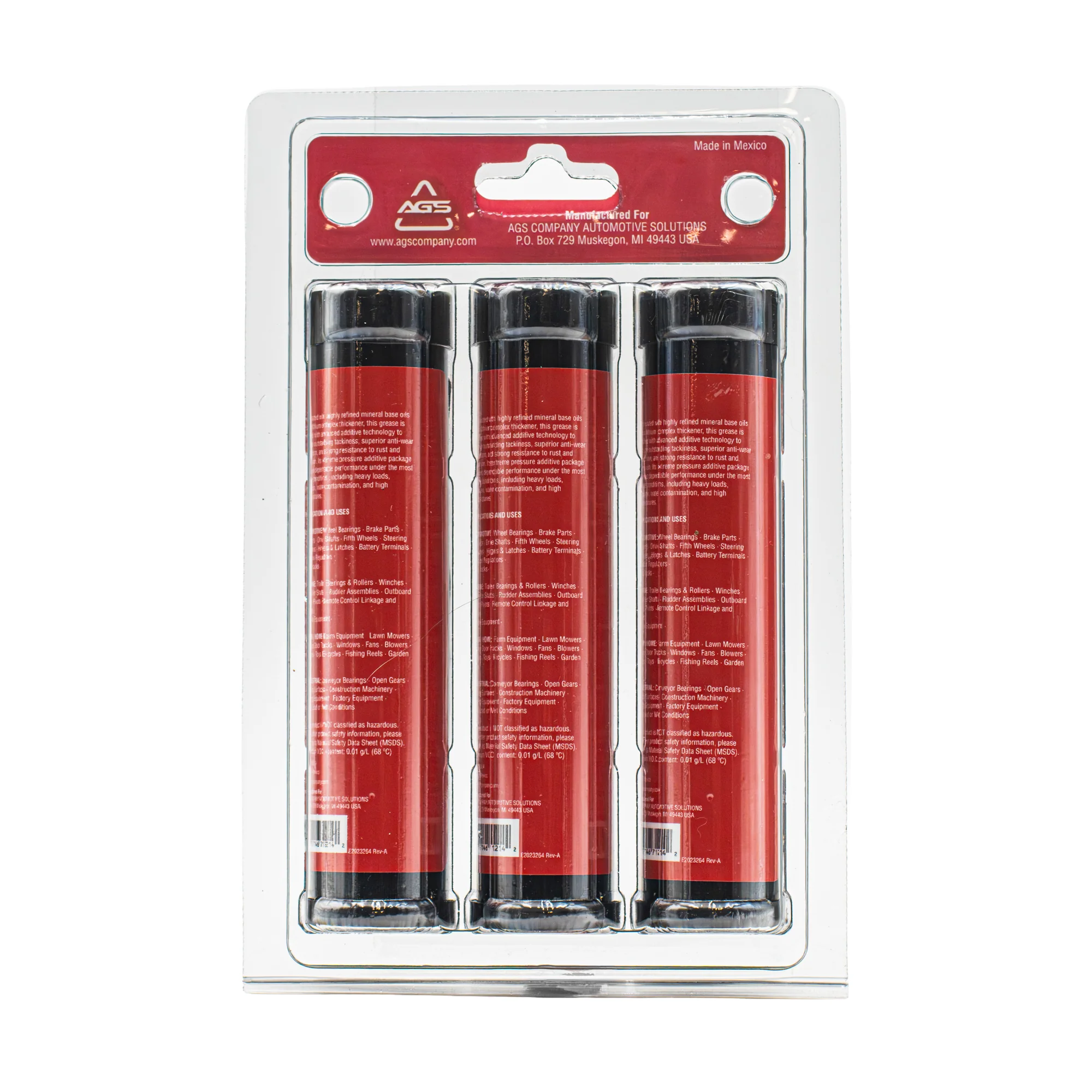 Red Grease, Tube, 3 oz, 3p - Image 2