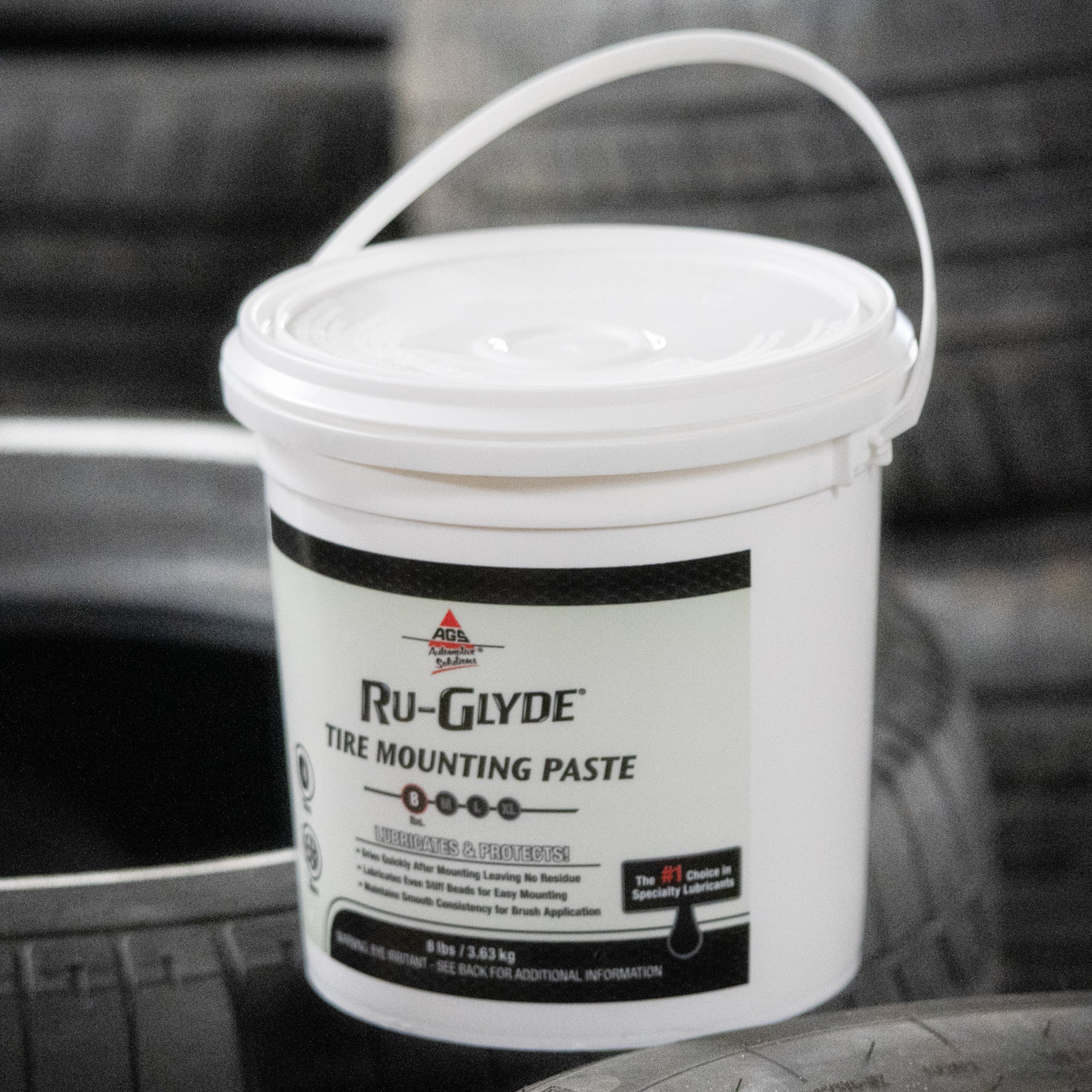 Ru-Glyde Tire Mounting Paste, Pail, 8 lb - Image 9