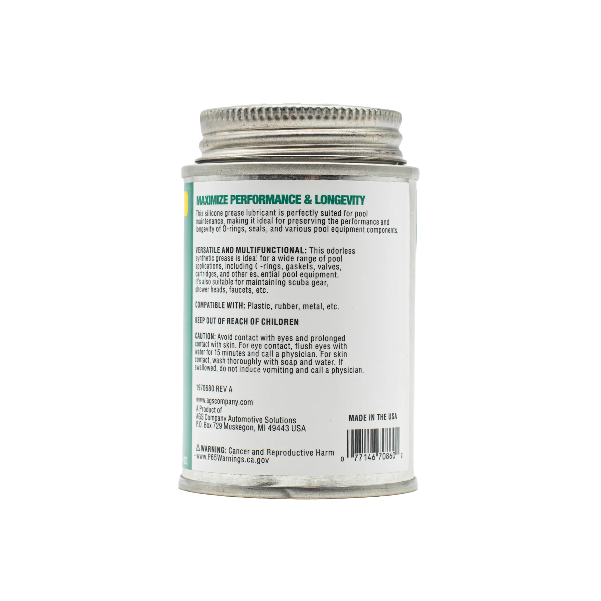 Seal Ease Pool Lubricant for O-rings- 4oz Brush Top - Image 2