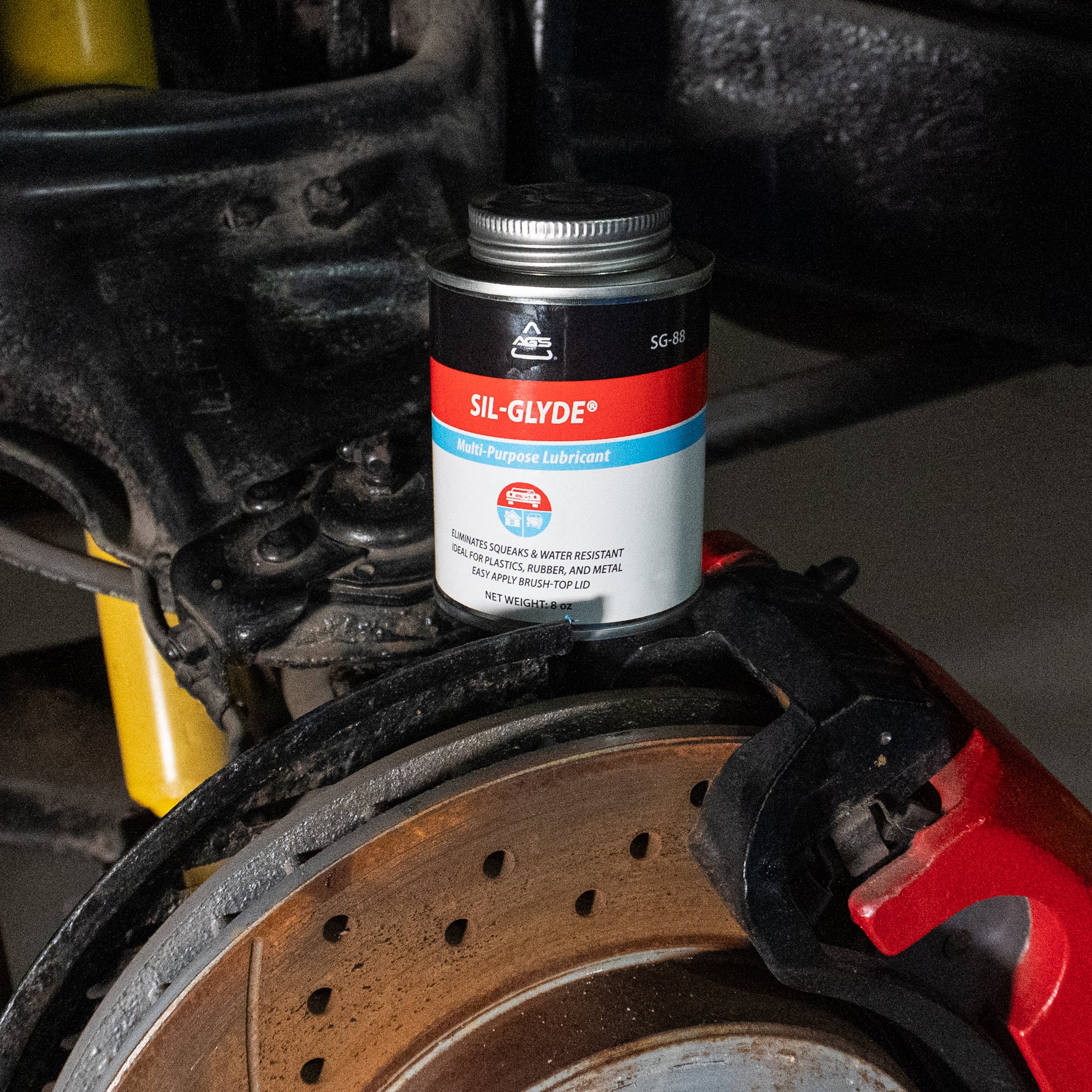 Sil-Glyde General Purpose Lubricant - 8oz Brush Top - Image 6