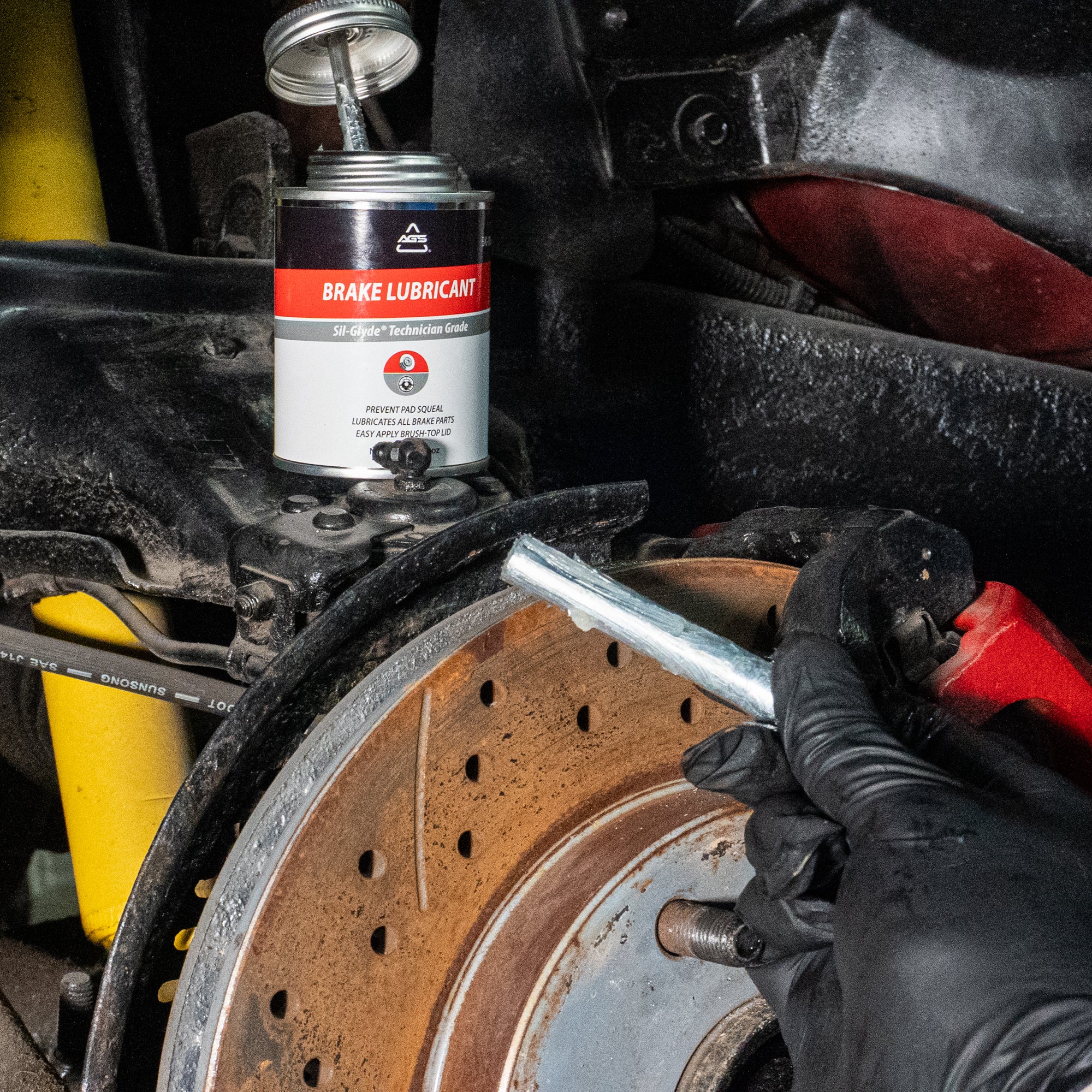 Sil-Glyde Technician Grade - 8oz Brush Top - Image 8