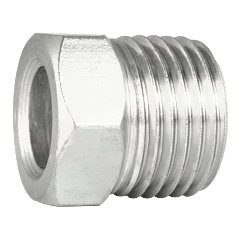 Stainless Steel Tube Nut 3/8" (5/8-18 Inverted)