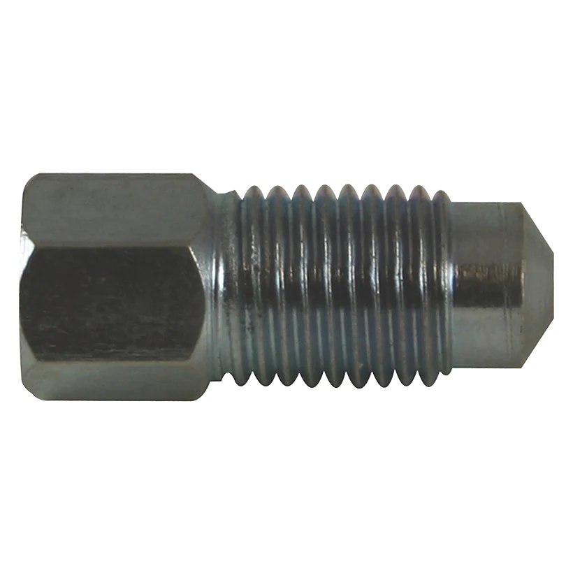 Steel Adapter, Female(3/8-24 Bubble), Male(7/16-20 Bubble)