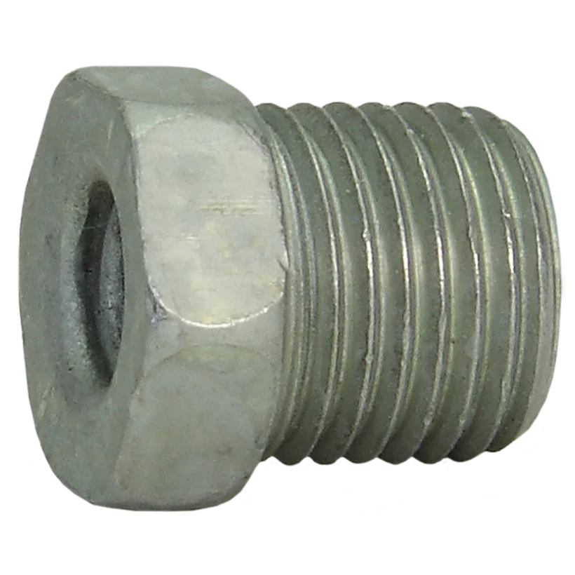 Steel Tube Nut, 1/4" (1/2-20 Inverted)