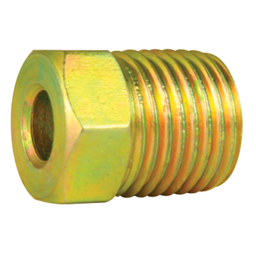 Steel Tube Nut 3/16" (7/16-24 Inverted)