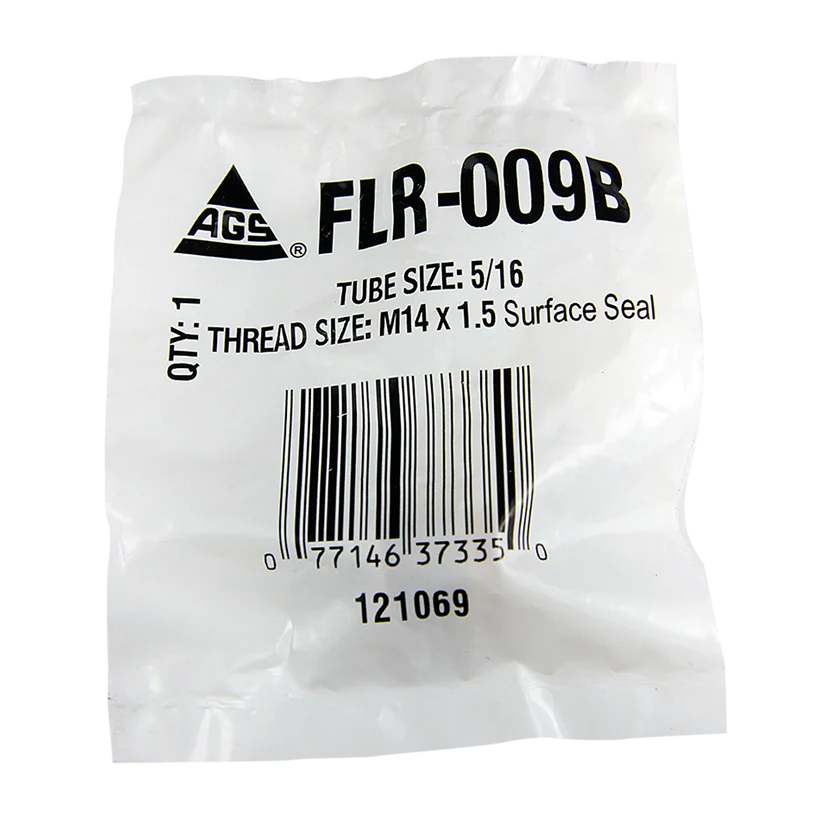Steel Tube Nut 5/16" (M14x1.5 Surface Seal)
