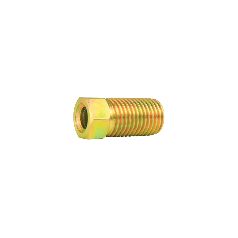 Steel Tube Nut, Long, 3/16" (3/8-24 Inverted)