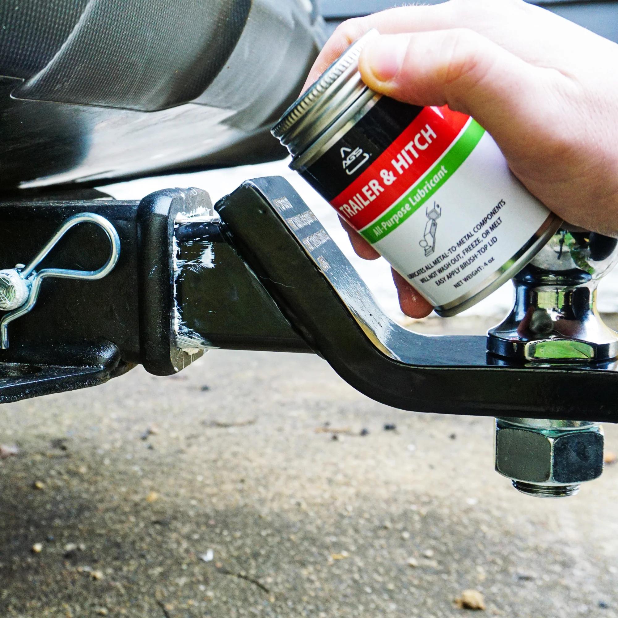 Trailer & Hitch Lubricant - 4oz Brush Top Can - Image 5