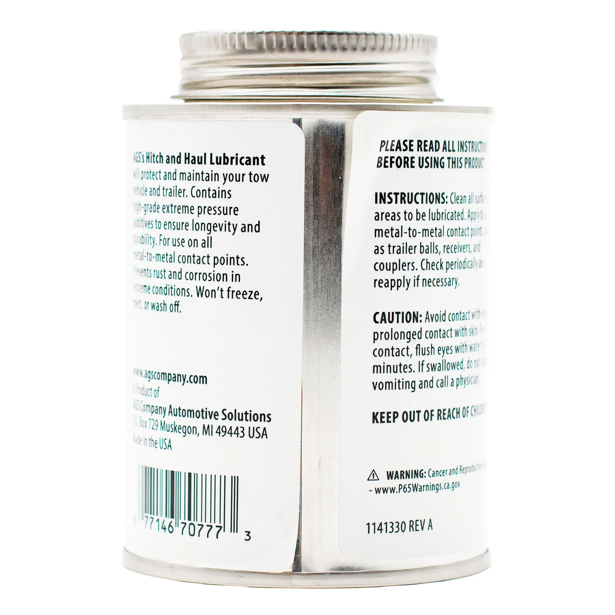 Trailer & Hitch Lubricant - 8oz Brush Top Can - Image 2