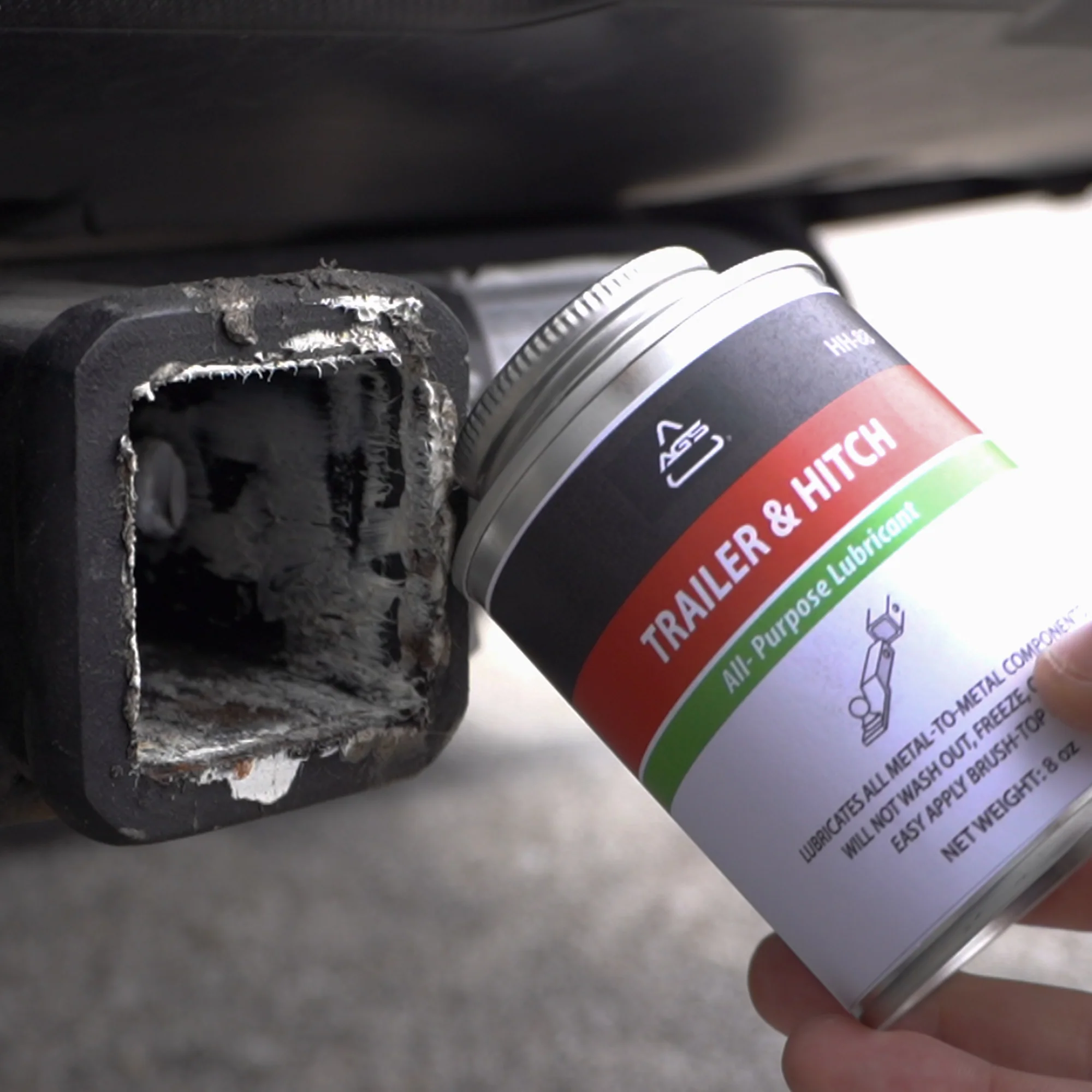Trailer & Hitch Lubricant - 8oz Brush Top Can - Image 7
