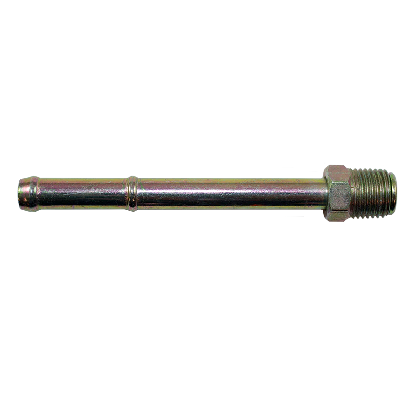Transmission Line Adapter - 5/16" x 1/2-20 Inverted Flare Nut to Rubber Hose