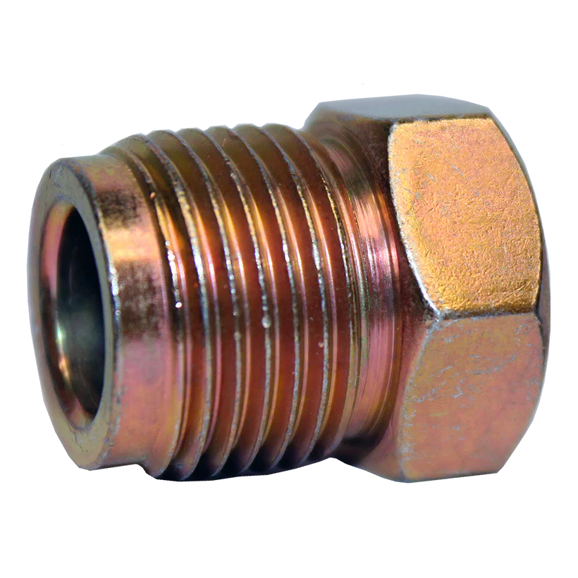 Transmission Line Tube Nut - 3/8 x M18 x 1.5 Bubble Flare - 4 per Bag