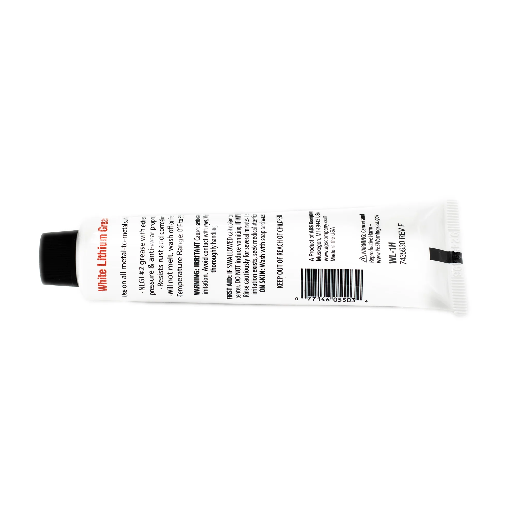 White Lithium Grease Tube - Image 3