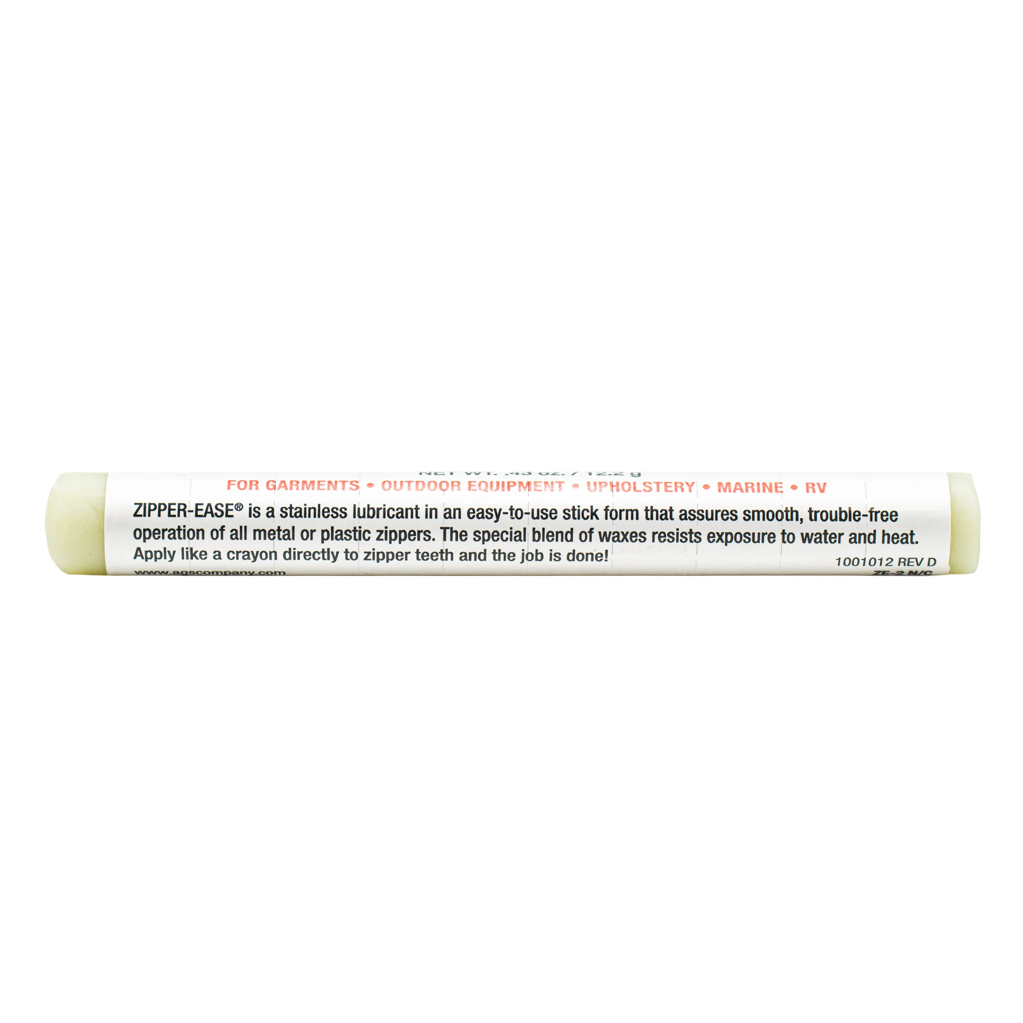 Zipper-Ease, Stick, 0.43 oz - Image 2
